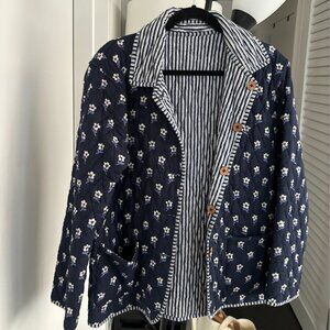 Handmade Quilted Reversible Jacket